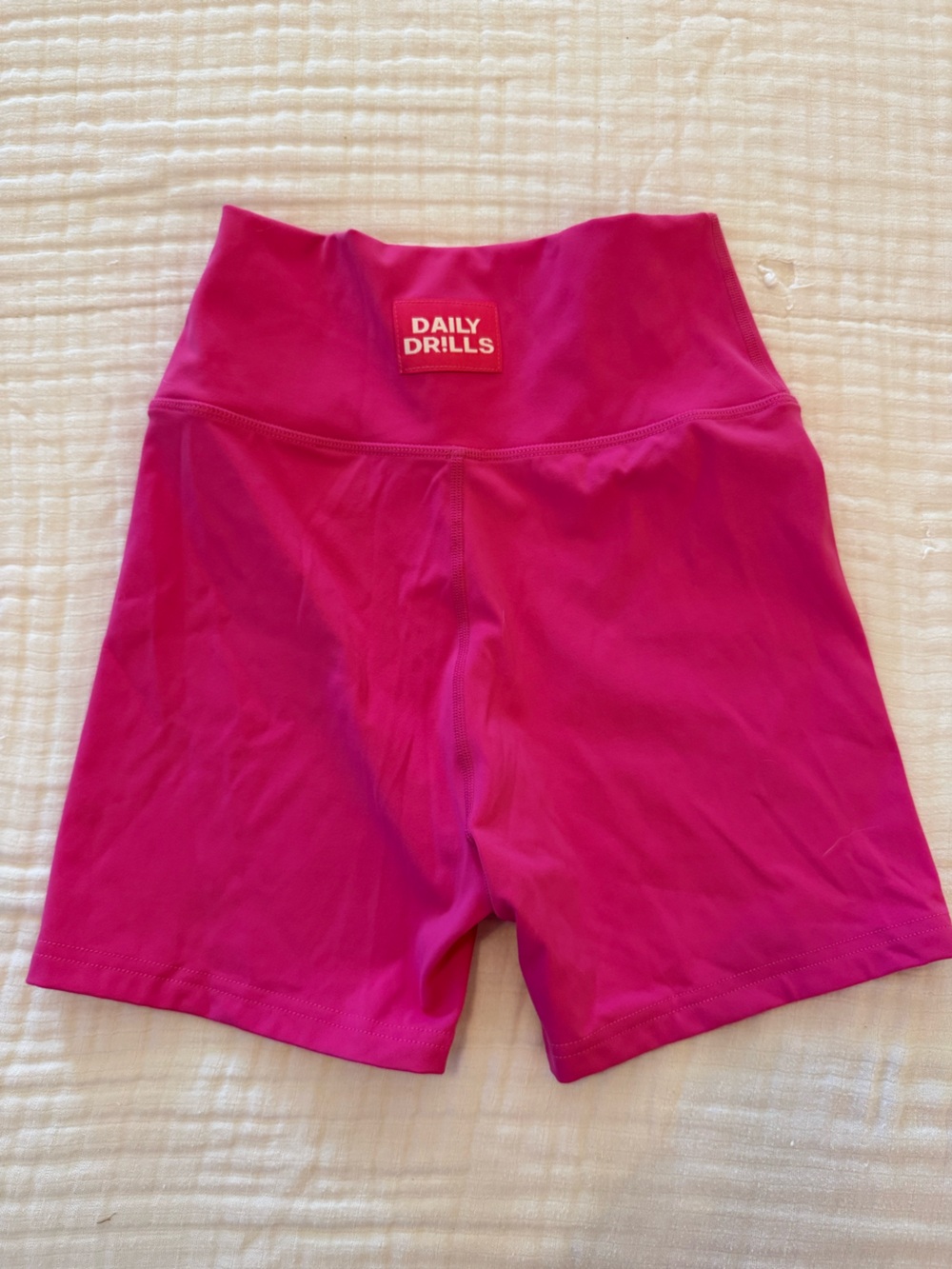 Daily Drills hot shot Pink biker Shorts